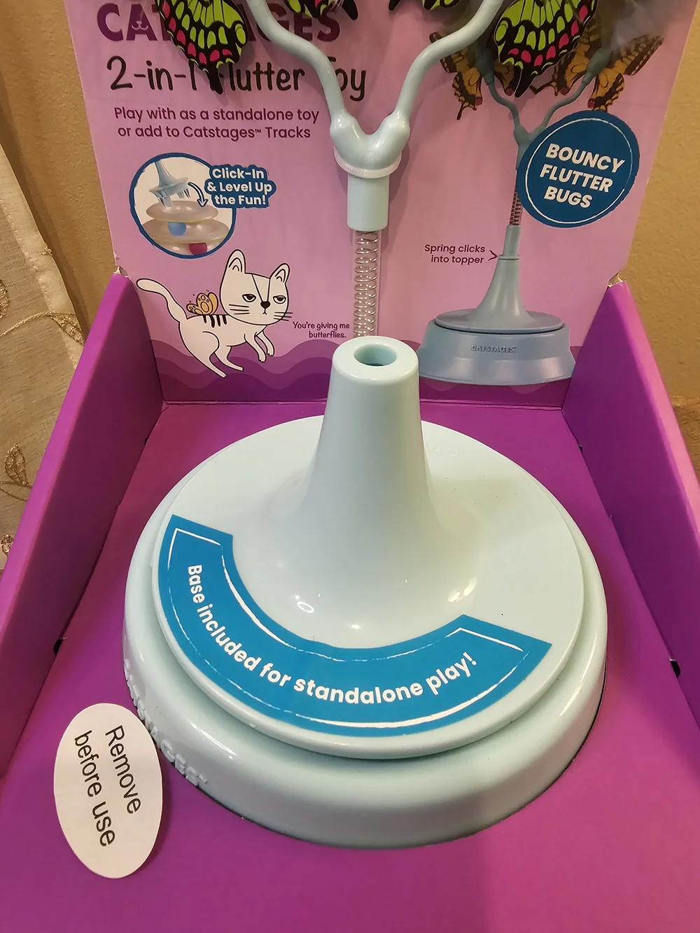 catstages flutter toy